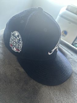 Navy Blue Corduroy Angels Hat