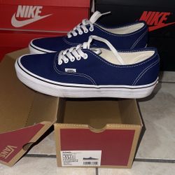 Vans Authentic Blue Size 9.5