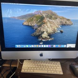 iMac Mid 2014 21.5” Intel Core i5 processor, 8gb Ram, 500gb HDD, macOS Catalina , Comes with $90 worth  Microsoft office package installed. Comes with