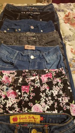 Girls Lots Of Jeans Pants Size 12