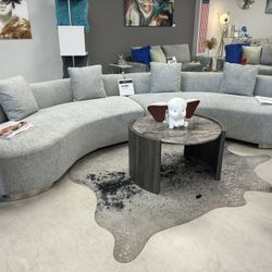 New Sectional Grey 150”