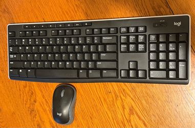 Brand new logi wireless keyboard and mouse