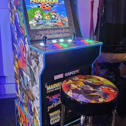 Marvel Vs Capcom Arcade1up Cabinet With Over 15,000 Video Games 