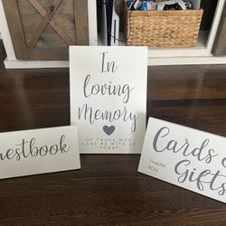 Wedding Signs