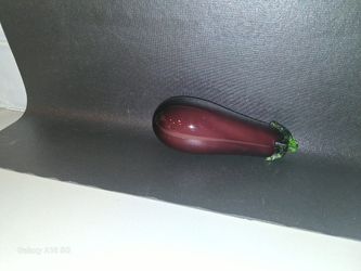 Vintage   Murano Style Hand Blownpurple Glass