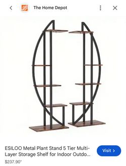 Metal Stand 5 tiers multi layers for indoor or Out Door