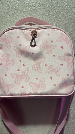 Pink Butterfly 🦋 Lunch Bag
