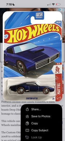 Two hot wheels treasure hunt and Beatles yellow sub