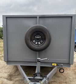 New 8x4x12 Scissor Lift Hydraulic Dump Trailer Fully Loaded 💎
