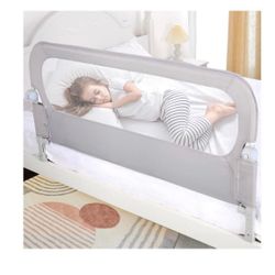 Baby Bed Rail Guard for Toddlers - 78" Toddler Bed Rails for Twin, Full, Queen, King Bunk Size Bed Swing Down Bedrail Extral Tall Child (DD11)