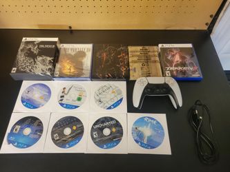 PS5 Games and Controller