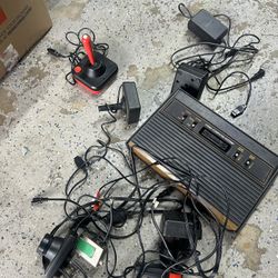 Original Atari And Games And Sticks 