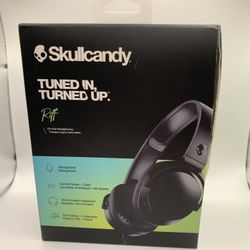 Skullcandy S5PXY-L003 Riff On-Ear Wired Headphones With Microphone, Black