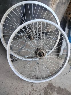 20" aluminum mongoose rims set