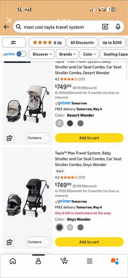 Stroller MaxiCosi bundle