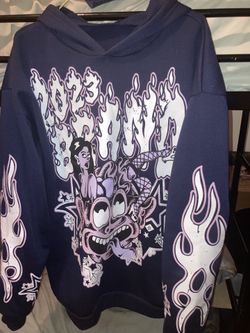 Shein Graphic Long Sleeve Hoodie (XL)
