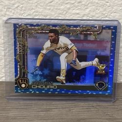 Jackson Chourio All-Star Rookie Card- Topps Holiday