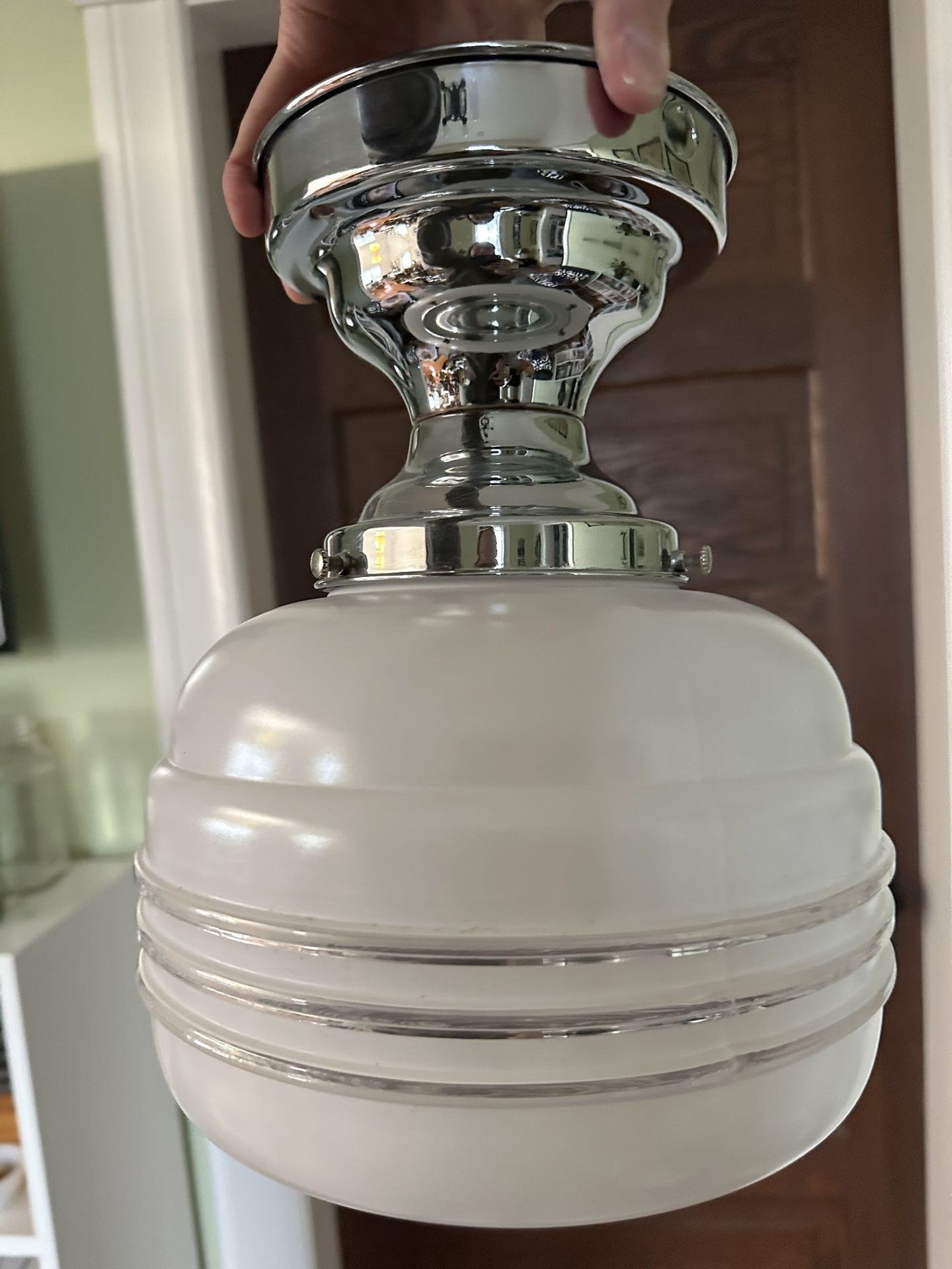 Refurbished Vintage Light Fixture