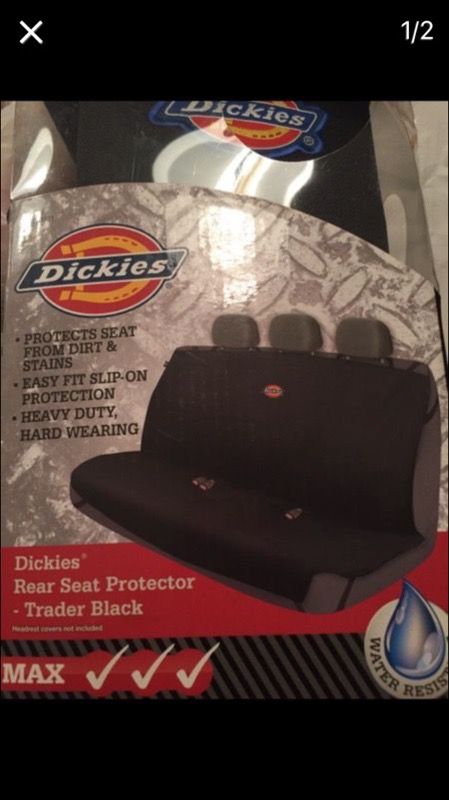 Real seat protector trader black color