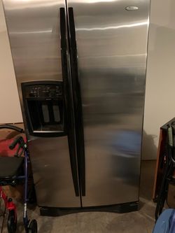 Whirlpool Stainless Steel side by side French door Refrigerator
