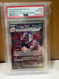 2024 POKEMON PAF EN-PALDEAN FATES SPECIAL ILLUSTRATION RARE CHARIZARD EX PSA 10