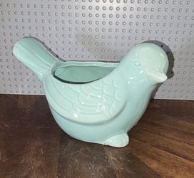 Bird Statue - Light Green