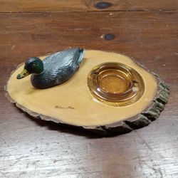 Vtg. Biloxi Mississippi Souvenir Duck Ashtray