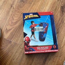 Spider-Man Bop Bag And Bop Glove 