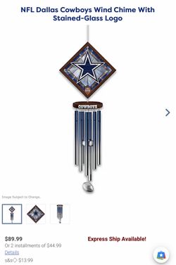 Dallas Cowboys Wind chime