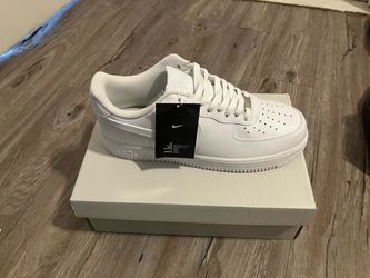 White Air Force 1s size 12