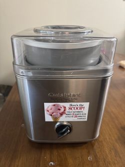 Cuisinart Frozen Yogurt-Sorbet, & Ice Cream Maker
