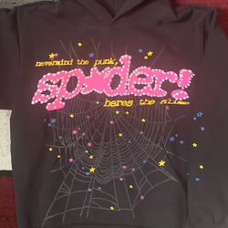 Black Sp5der Hoodie (Best Offer Gets It)