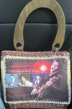 Ashley M Elvis Presley Graphic Purse.