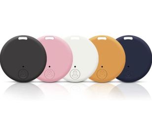 Mini Dog GPS Tracking Device, No Monthly Fee App Locator, 2022 New Version Portable Bluetooth Intelligent Anti-Lost Device for Luggages/ Kid/ Pet Blue