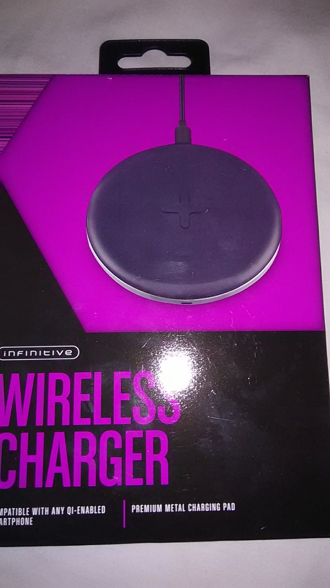 Infinitive Wireless Charger Premium Metal Charging Pad