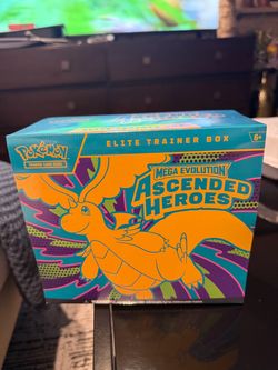 Pokemon Ascended Heroes Elite Trainer Box new Etb