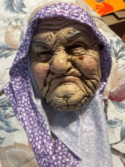 Old Age Halloween mask