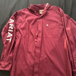 Ariat Men Shirt Size Large