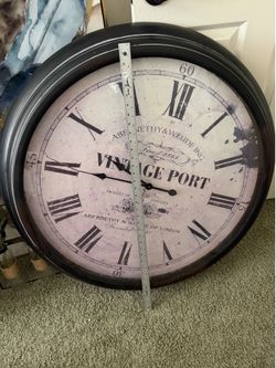 Large wall clock