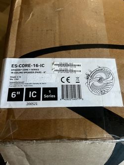 Episode speakers 6 inch pair