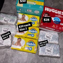 Diapers For Sale Size Newborn,1,2,3
