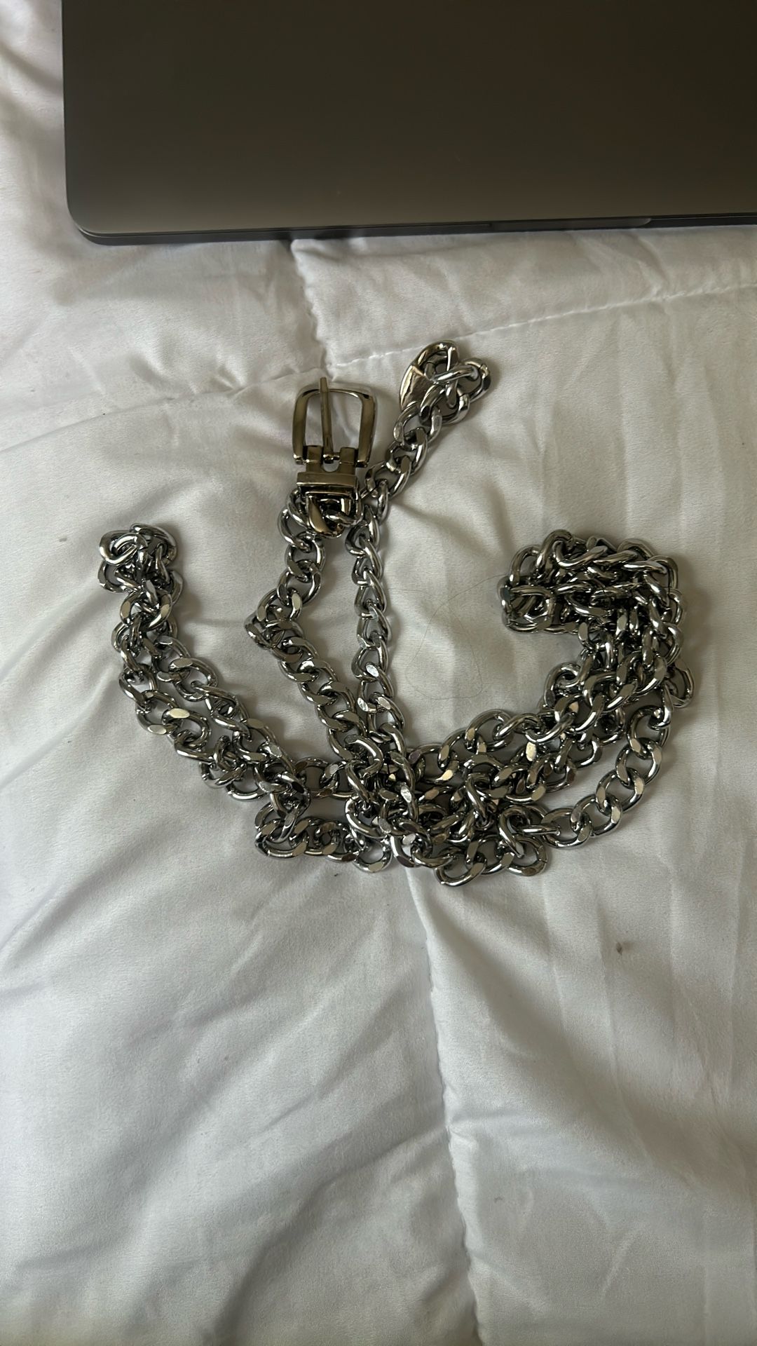 Large silver Belt Chain