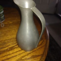 Pewter Pitcher