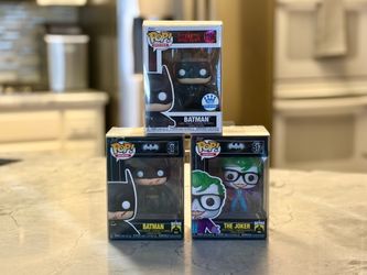 BATMAN & JOKER FUNKO POP BUNDLE