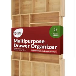 Bamboo Drawer Organizer 