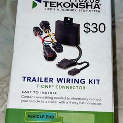 Tekonsha 118269 Trailer Harness Wiring Kit (9167)