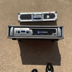 Crown XLS 2500 Amplifier w/ Road Runner Case