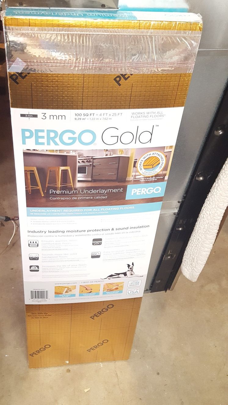 Pergo GOLD Flooring Underlayment