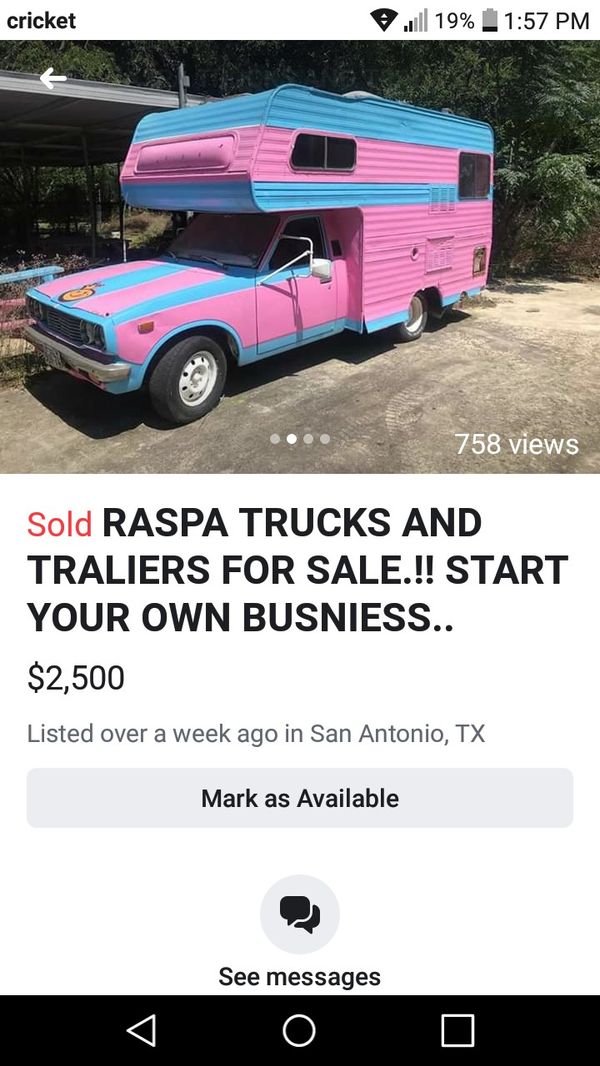 Raspa truck for Sale in San Antonio, TX OfferUp