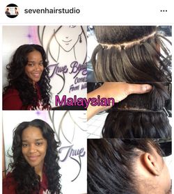 Malaysian Microlink Weave / Sew in